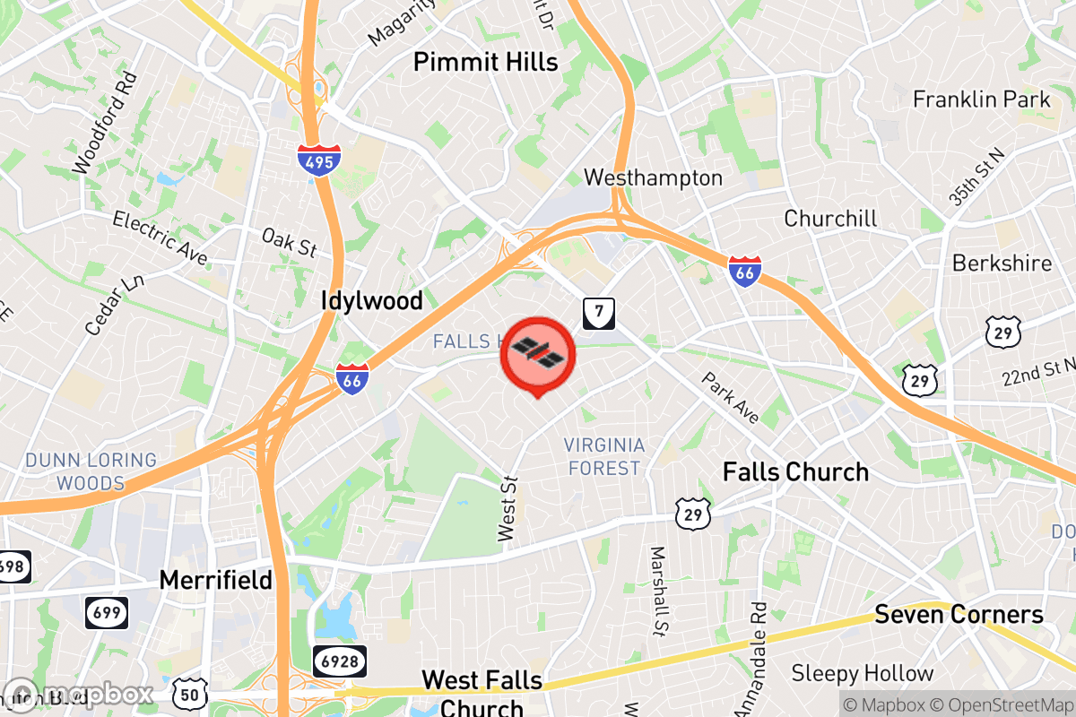 Static map screenshot of the place