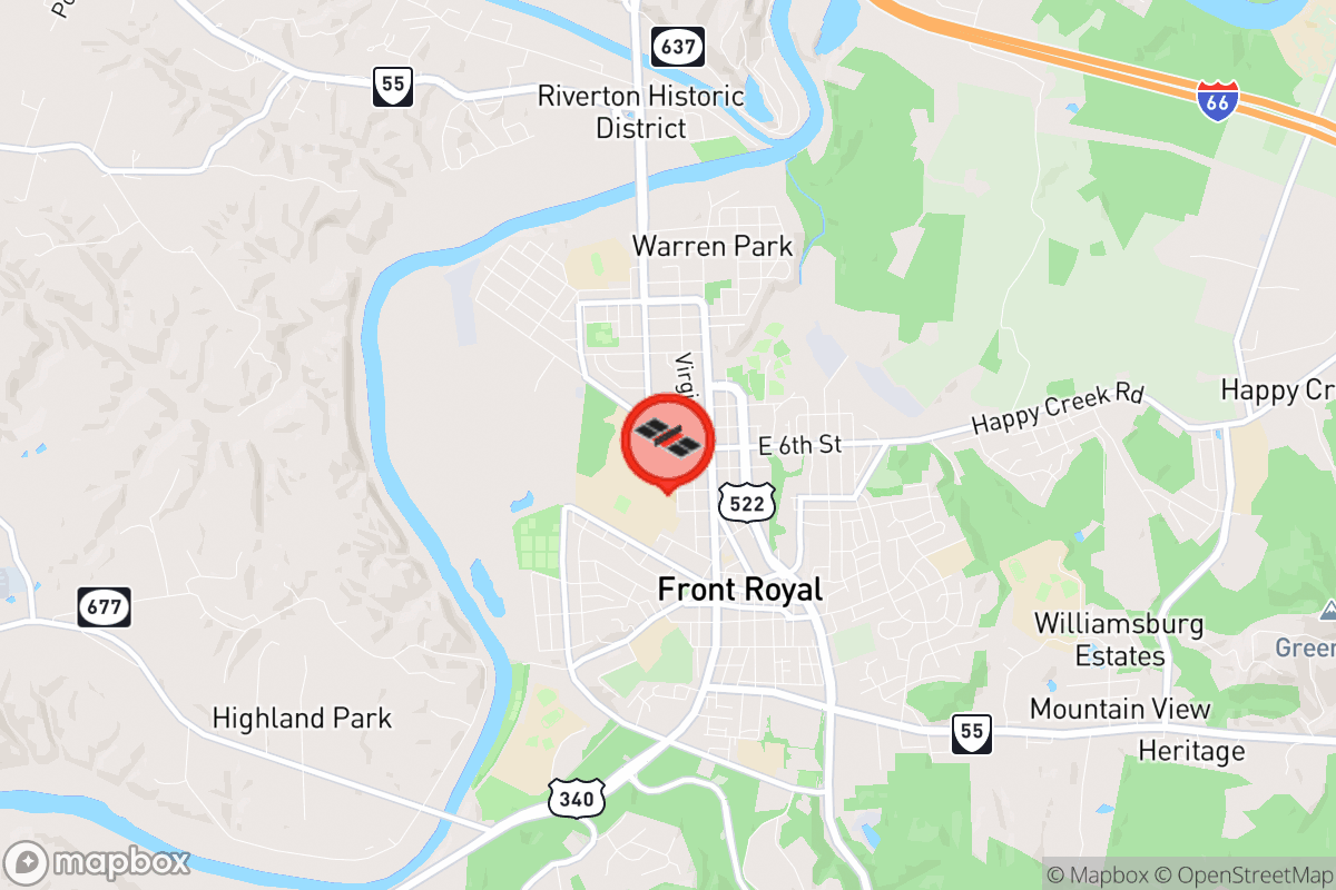 Static map screenshot of the place