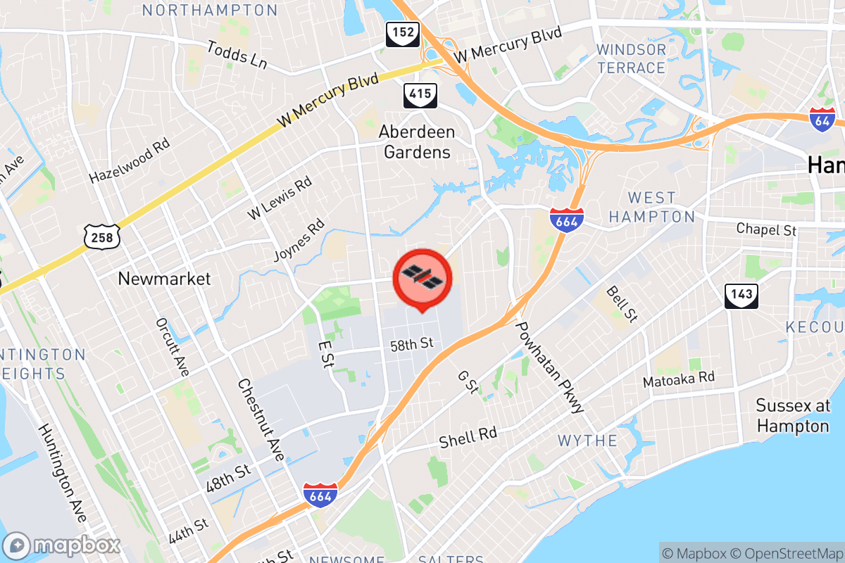 Static map screenshot of the place