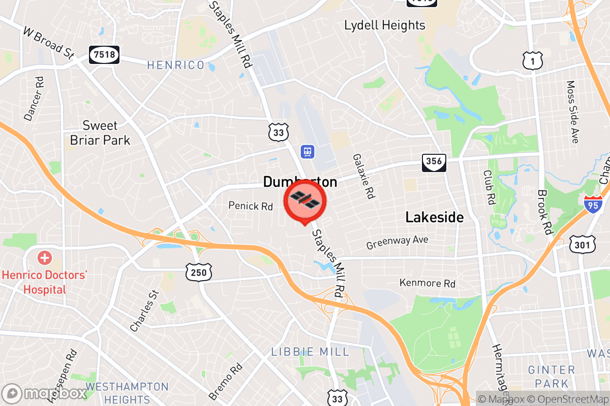 Static map screenshot of the place