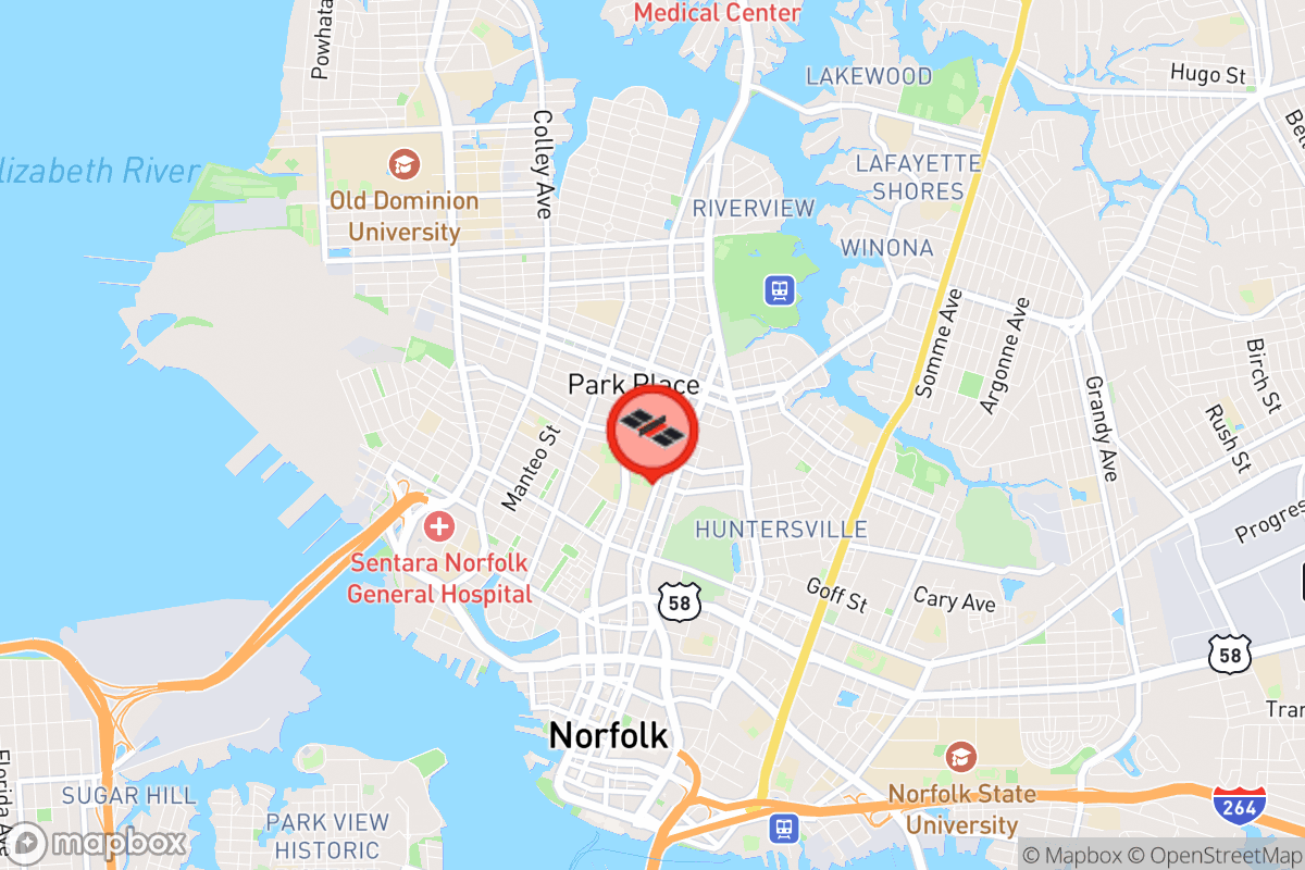 Static map screenshot of the place