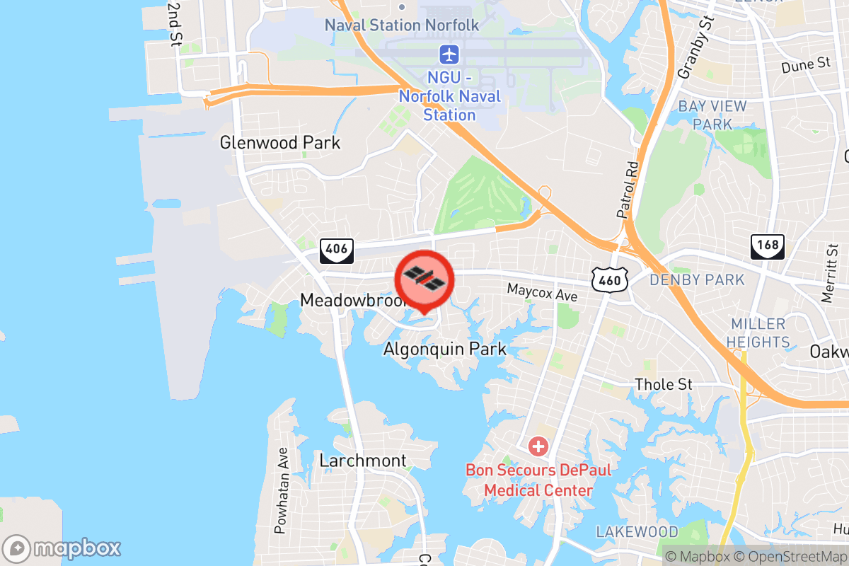 Static map screenshot of the place