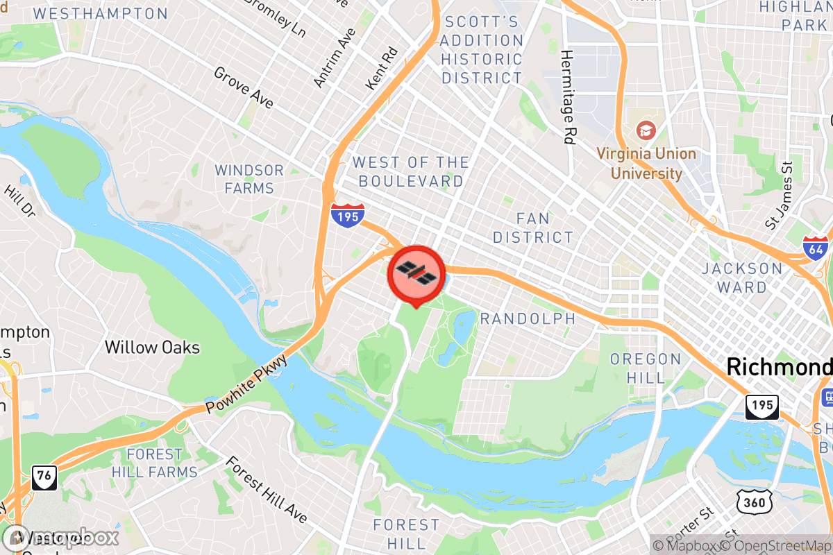 Static map screenshot of the place