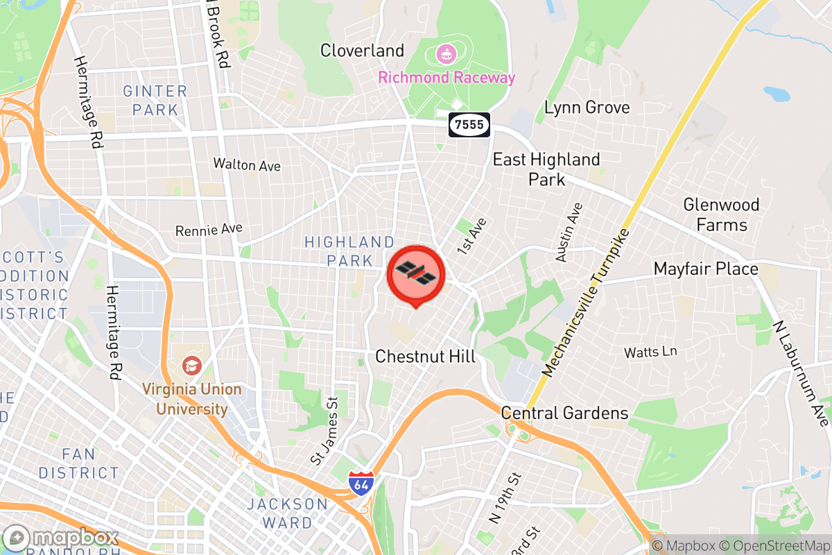 Static map screenshot of the place