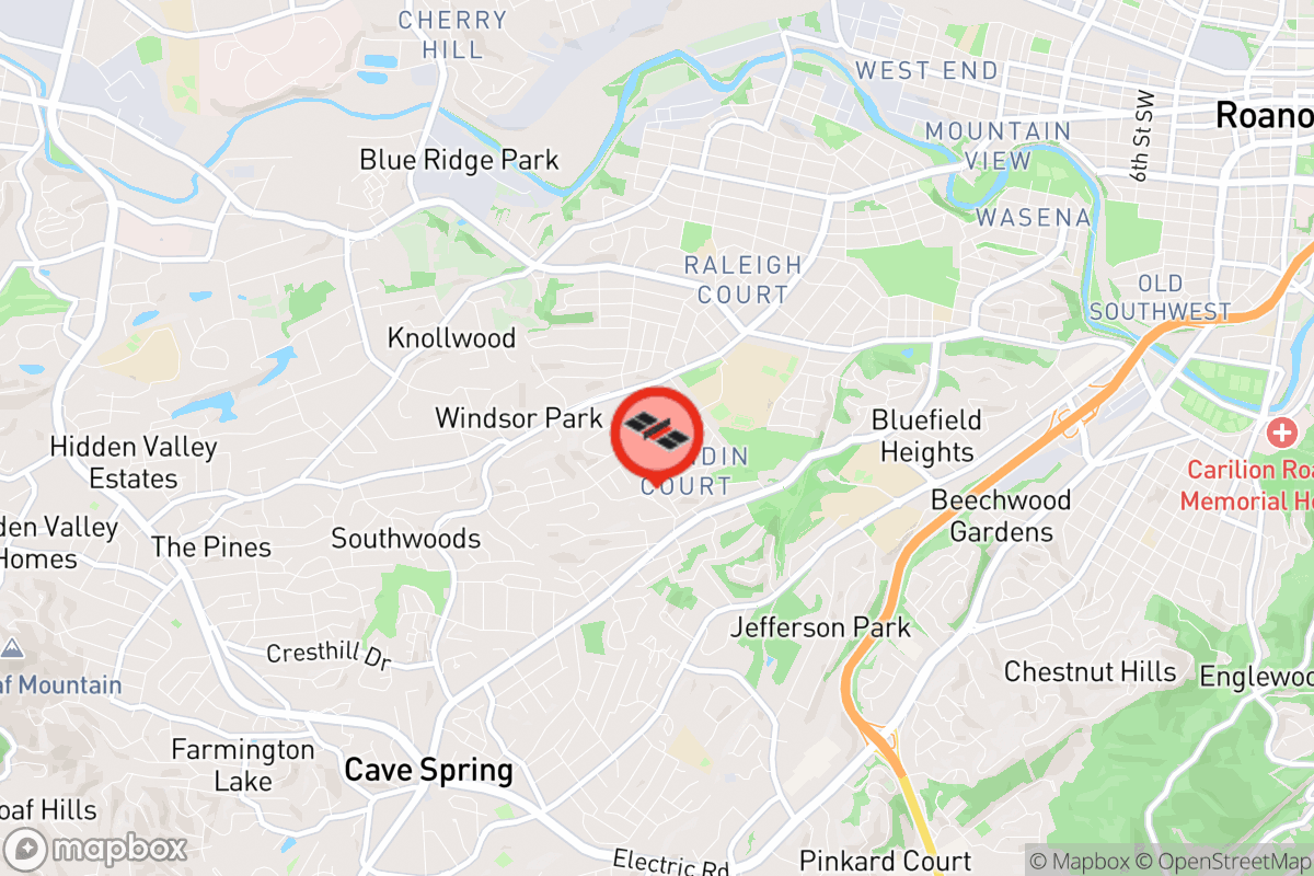 Static map screenshot of the place