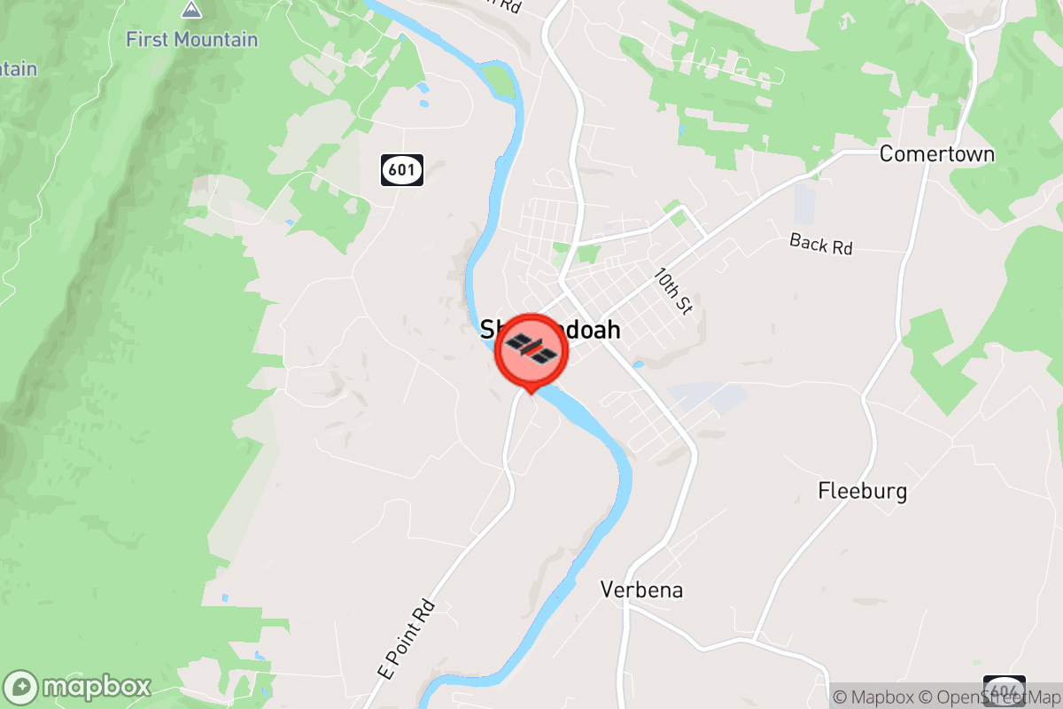 Static map screenshot of the place