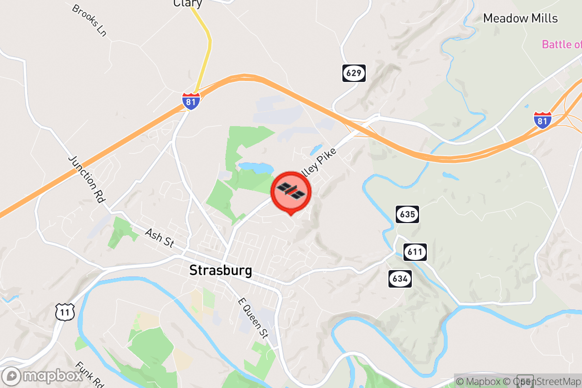 Static map screenshot of the place