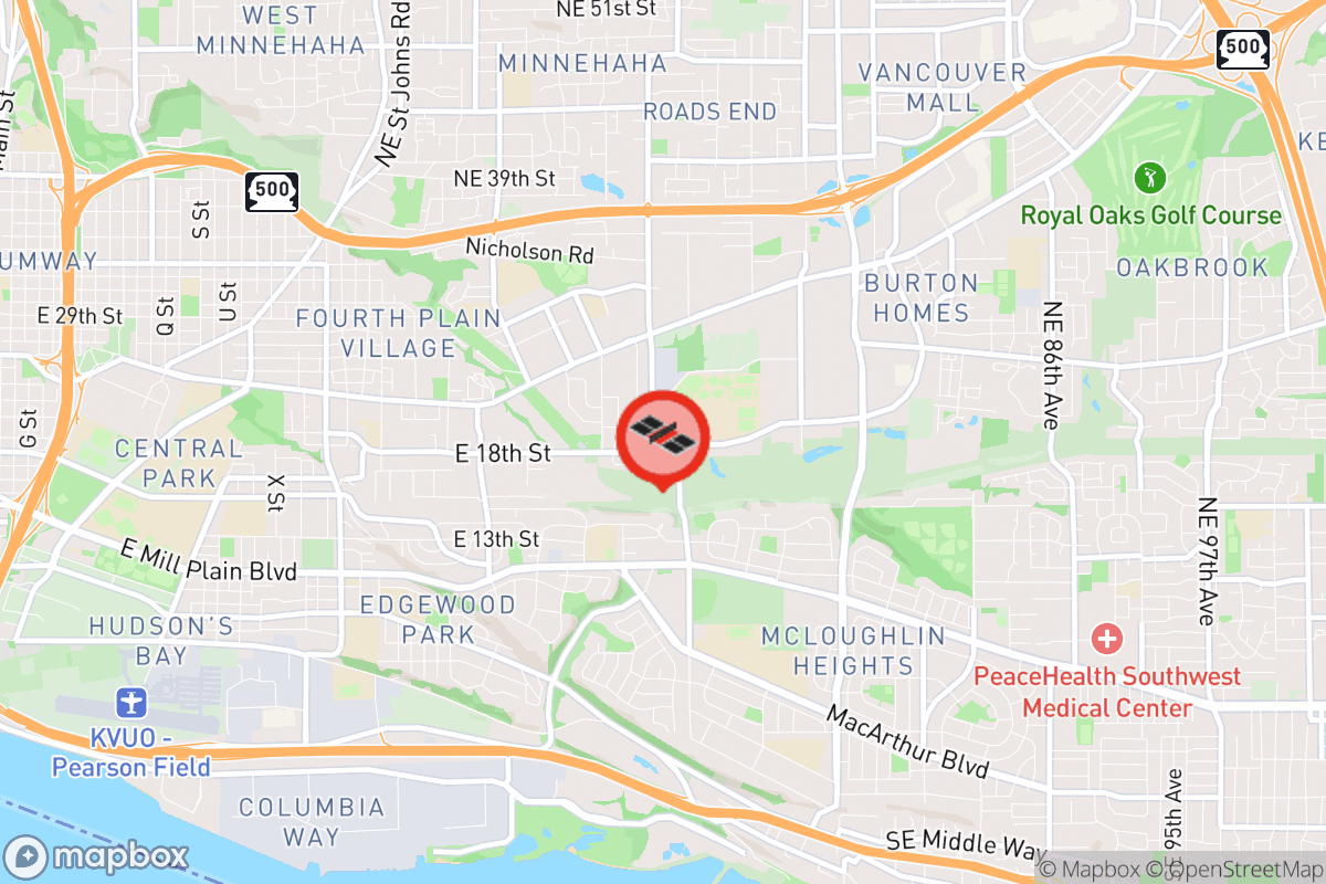 Static map screenshot of the place