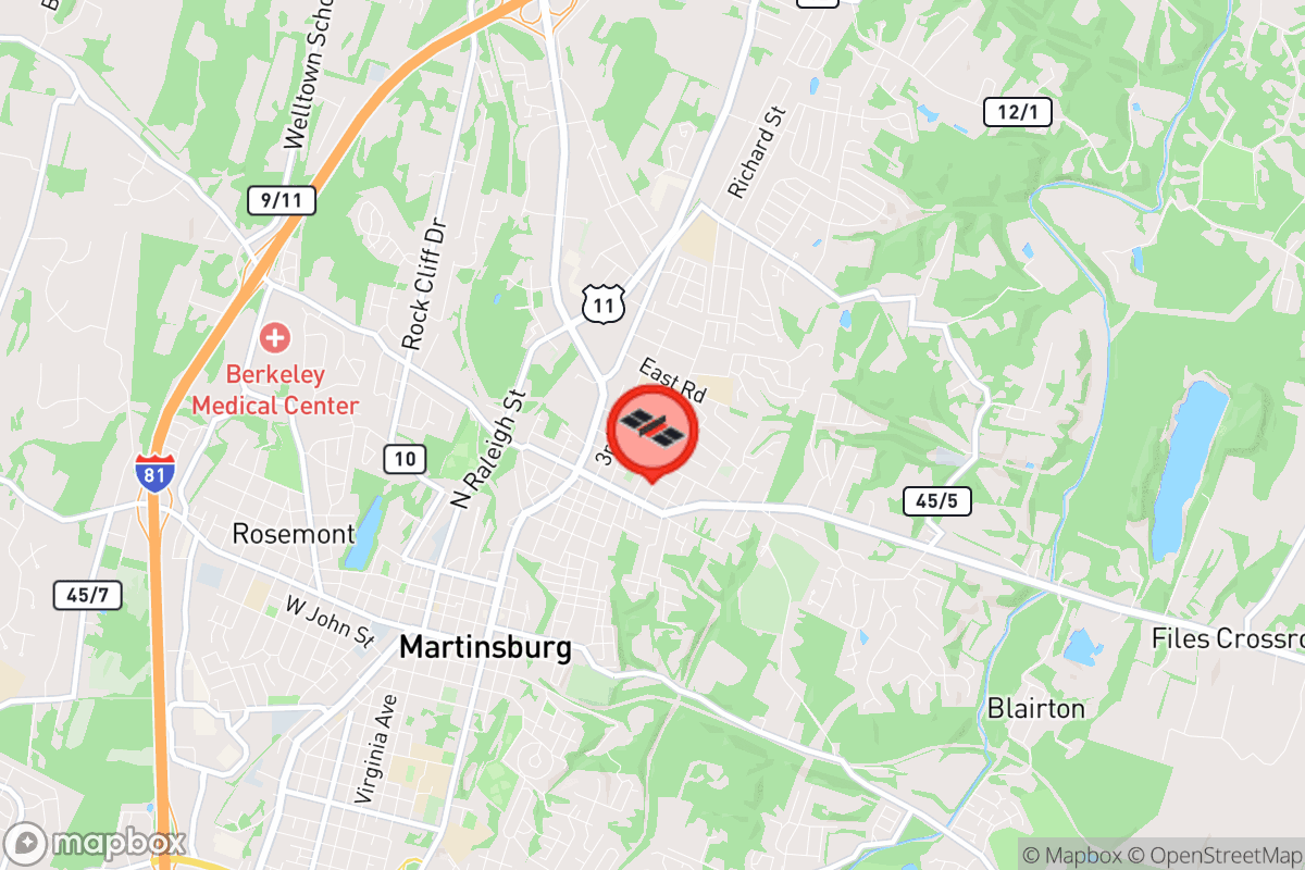 Static map screenshot of the place