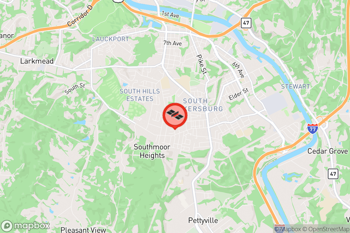 Static map screenshot of the place