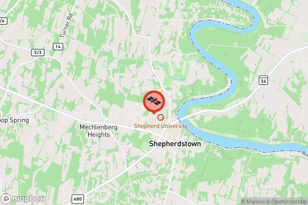 Static map screenshot of the place