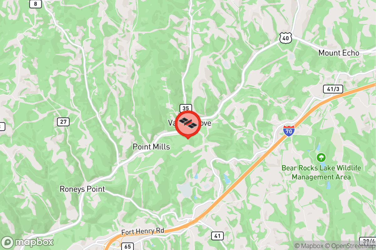 Static map screenshot of the place