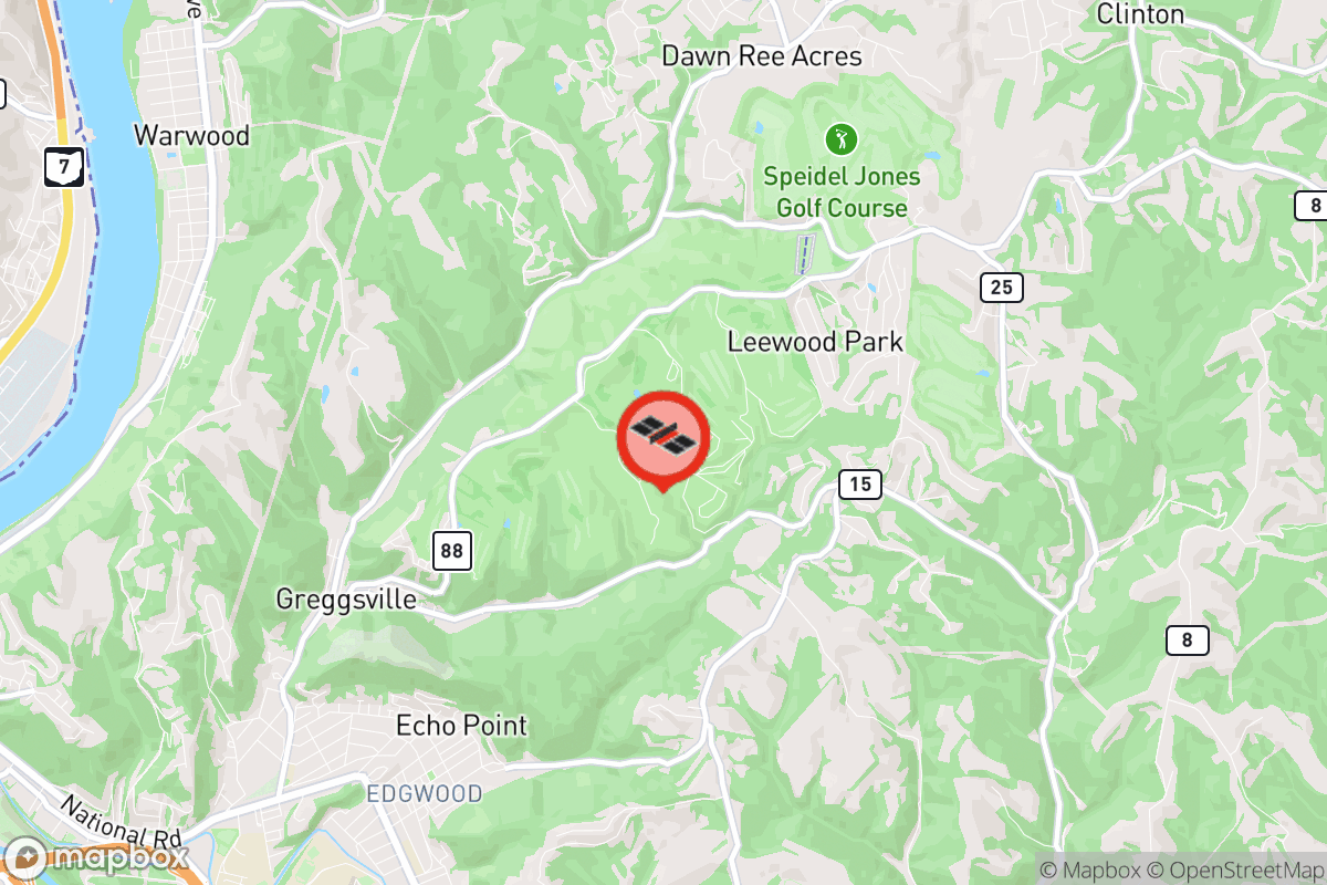 Static map screenshot of the place