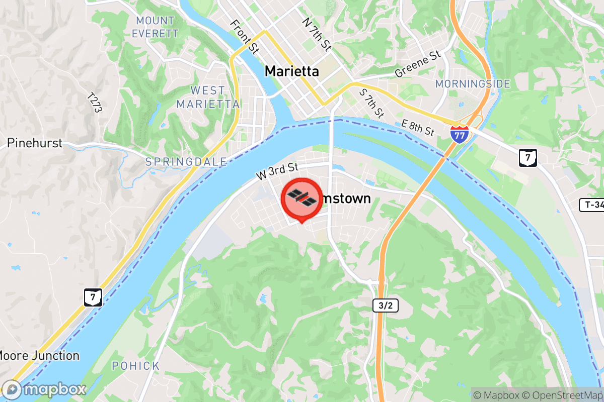 Static map screenshot of the place