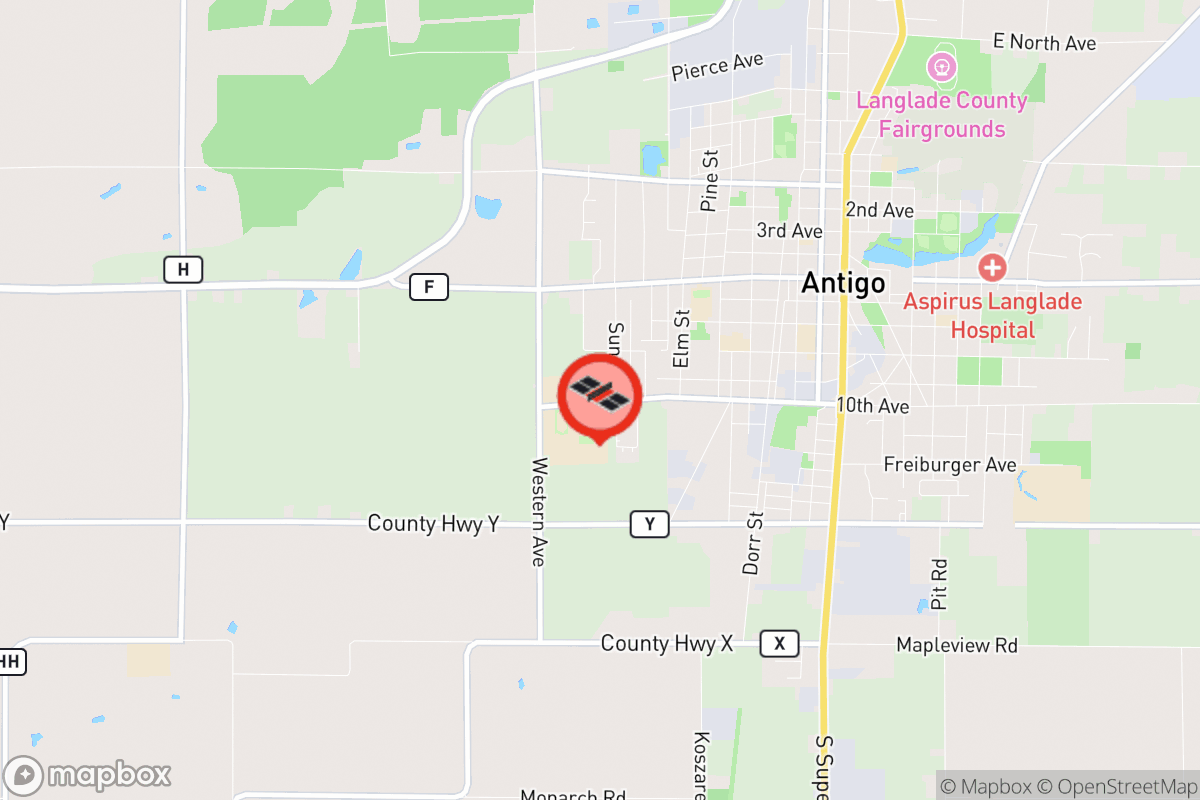 Static map screenshot of the place