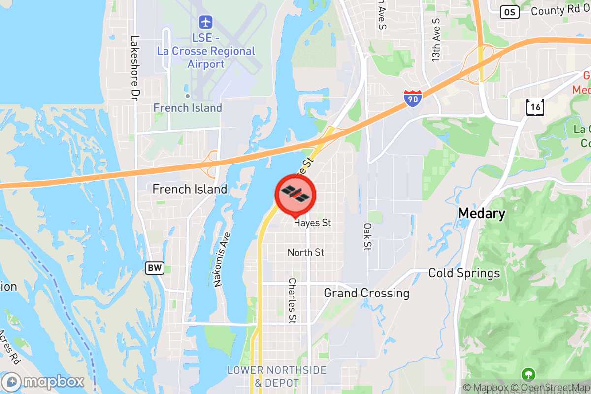 Static map screenshot of the place