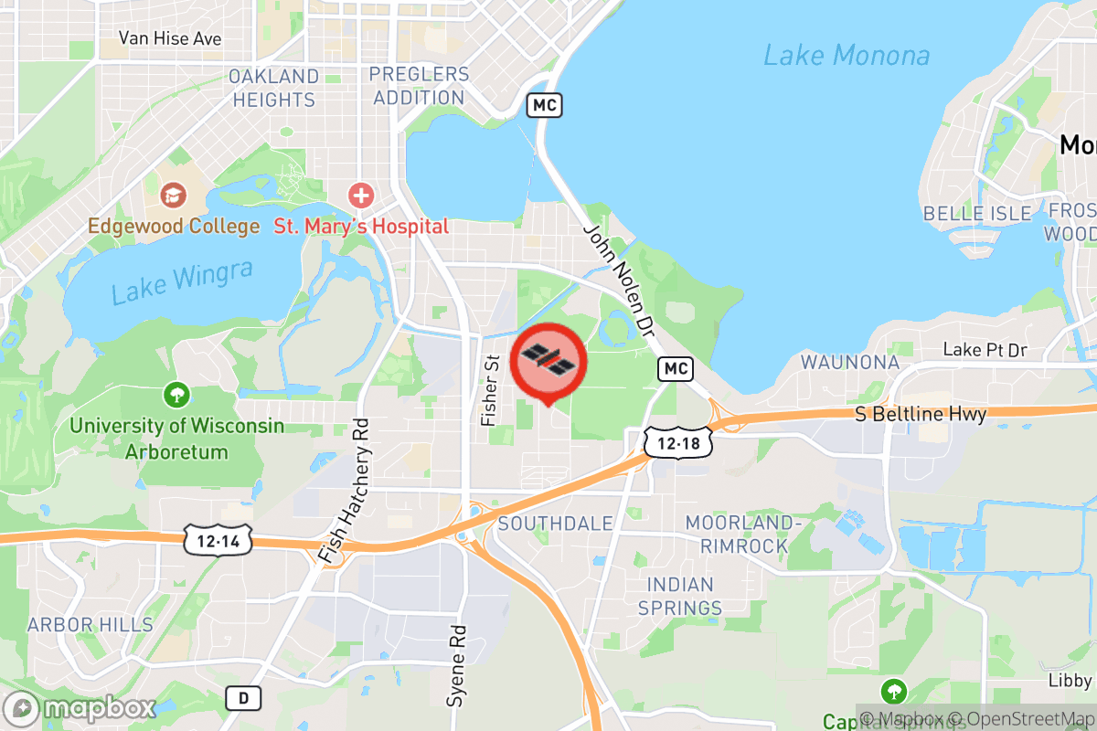 Static map screenshot of the place