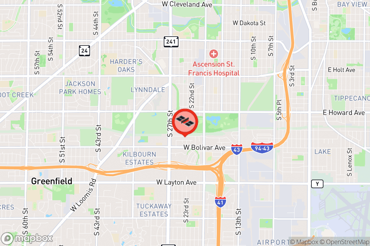 Static map screenshot of the place